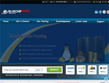 Tablet Screenshot of bluechipspace.com